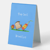 Plaque De Table Drôle de dessin animé de fourmis (Recto)