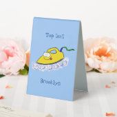 Plaque De Table Drôle dessin animé linge de fer (In SItu (Mariage))