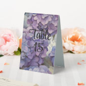 Plaque De Table Dusty Purple hydrangée rose (In SItu (Mariage))