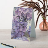 Plaque De Table Dusty Purple hydrangée rose (En SItu (Tableau))