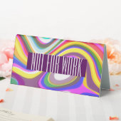 Plaque De Table Échantillon du prospectus, échantillons, tente. (In SItu (Mariage))