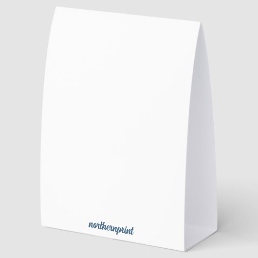 Plaque De Table Editable Barber Shop Services and Prices Menu (Arrière)