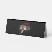 Plaque De Table Egypt flag (Recto)