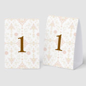 Plaque De Table Elegant and customizable table numbers (Recto/verso)