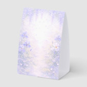 Plaque De Table Elegant Botanical Wedding  (Verso)