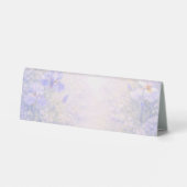 Plaque De Table Elegant Botanical Wedding  (Verso)
