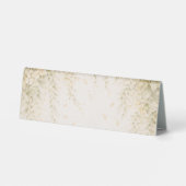 Plaque De Table Elegant Botanical Wedding (Verso)