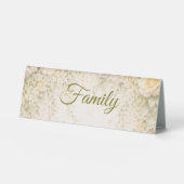 Plaque De Table Elegant Botanical Wedding (Recto)