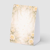 Plaque De Table Elegant Botanical Wedding (Verso)