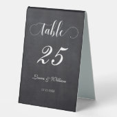 Plaque De Table Élégant Code de script de calligraphie de tableau  (Recto)