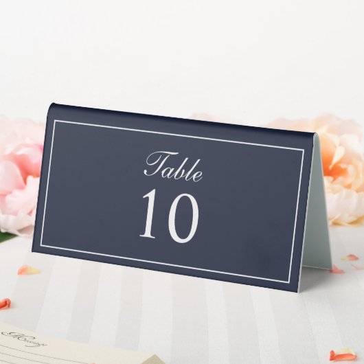 Plaque De Table Élégant Mariage simple (In SItu (Mariage))