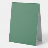 Plaque De Table Elégant mariage Vert or Eucalyptus Feuilles 2 ongl (Verso)