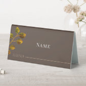 Plaque De Table Élégant Monogramme Rose chic (En SItu (Tableau))