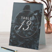 Plaque De Table Élégant nombre de tables noires (En SItu (Tableau))