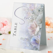 Plaque De Table Elegant Pastel Peonies Floral  (In SItu (Mariage))