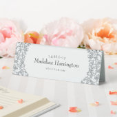 Plaque De Table Elégante carte Mariage argent (In SItu (Mariage))