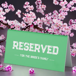 Plaque De Table Emerald Green