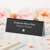 Plaque De Table Employé Soucieux Du Budget Du Mois (In SItu (Mariage))