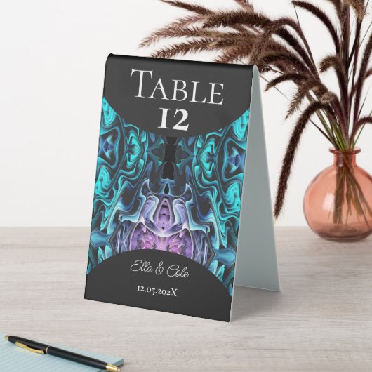 Plaque De Table Enchantement coloré (En SItu (Tableau))