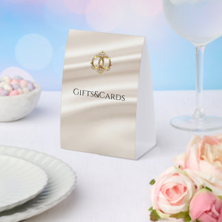 Plaque De Table Enseigne de mariage moderne Cadeaux et Cartes