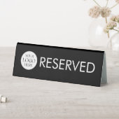Plaque De Table Enseigne de table réservée pour restaurant et café (En SItu (Tableau))