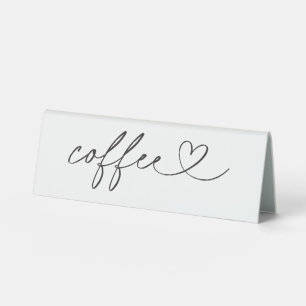 Plaque De Table Enseigne en acrylique pour nourriture et boissons