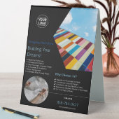 Plaque De Table Entreprise architecturale personnalisée (En SItu (Tableau))