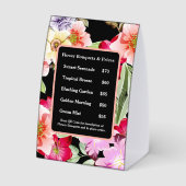 Plaque De Table Entreprise commerciale numérisez le code QR pour c (Verso)