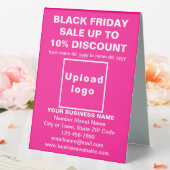 Plaque De Table Entreprise Noir Vendredi Vente sur panneau de tabl (In SItu (Mariage))