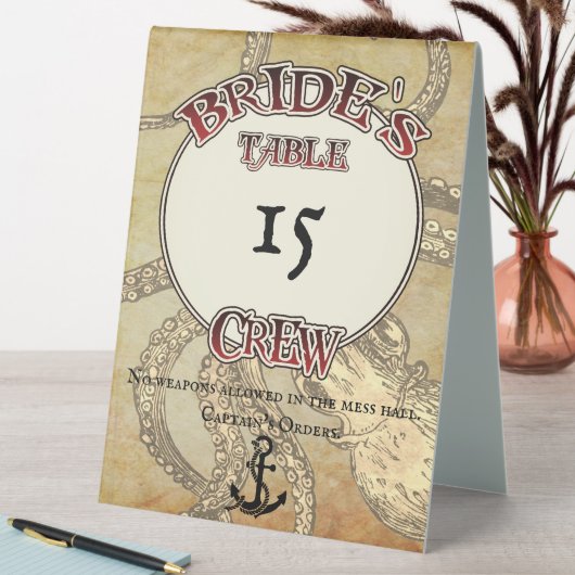 Plaque De Table Équipage de mariée (En SItu (Tableau))