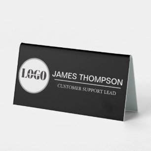 Plaque De Table Équipement de logo personnalisé pour l'employé de