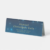 Plaque De Table Étoiles de Noël Table Tente (Verso)