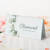 Plaque De Table Eucalyptus Botanical Mariage Mariée Famille Réserv (In SItu (Mariage))