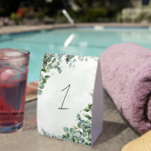 Plaque De Table Eucalyptus Greenery Wedding Table Number 1001A (InVersositu (sur table))