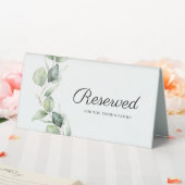 Plaque De Table Eucalyptus Mariage Botanique Réservé (In SItu (Mariage))