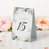 Plaque De Table Eucalyptus Sage Verdure Mariage géométrique modern (In SItu (Mariage))
