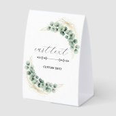 Plaque De Table Eucalyptus Table Tent Sign (Recto)