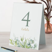 Plaque De Table Eucalyptus verdure élégance design frais piédestal (En SItu (Tableau))