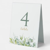 Plaque De Table Eucalyptus verdure élégance design frais piédestal (Verso)