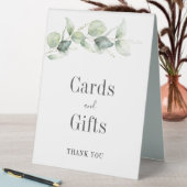 Plaque De Table Eucalyptus Vert Feuille Cartes d'anniversaire Cade (En SItu (Tableau))