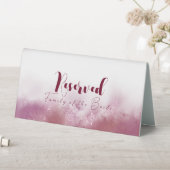 Plaque De Table Famille à thème Marbre sur mesure de la mariée (En SItu (Tableau))