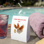 Plaque De Table Farm House hen Baby Shower" (InVersositu (sur table))