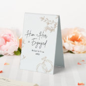 Plaque De Table Farmhouse Fields Fiançailles Faire-part (In SItu (Mariage))