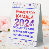 Plaque De Table Femmes pour l'élection de Kamala Harris 2024 (In SItu (Mariage))