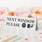 Plaque De Table Fenêtre suivante, veuillez pointer DO-IT-YOURSELF  (In SItu (Mariage))