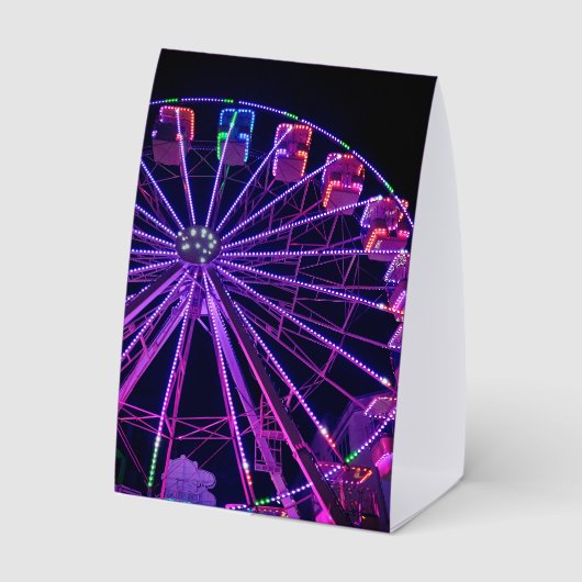 Plaque De Table Ferris wheel  (Verso)