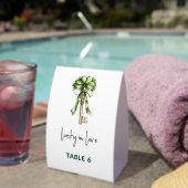 Plaque De Table Fête de mariage pour la Saint-Patrick (InVersositu (sur table))