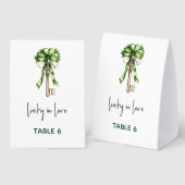 Plaque De Table Fête de mariage pour la Saint-Patrick (Recto/verso)