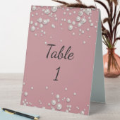 PLAQUE DE TABLE FÊTE DES MARIÉES (En SItu (Tableau))