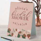 Plaque De Table Fête des mariées de fraises d'été personnalisée (En SItu (Tableau))